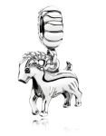Pandora Chinese Zodiac Goat Charm